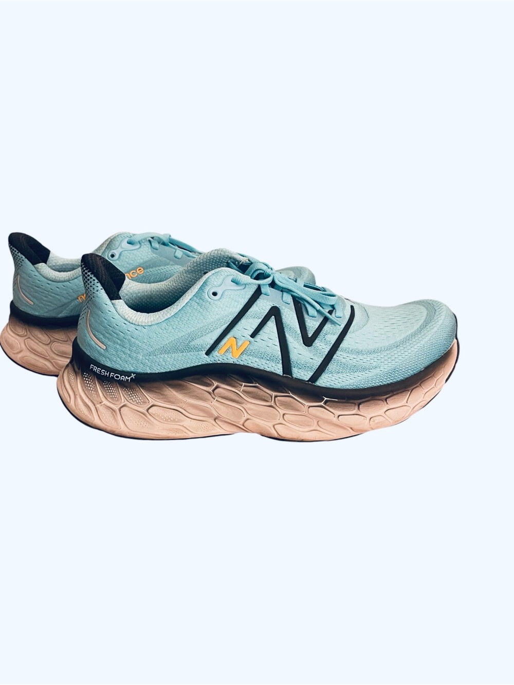 New Balance Shoes Fresh Foam X More v4 MMORCH4 Mens Sz 10 M Running Summer Aqua